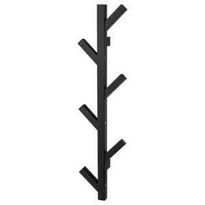 IKEA TJUSIG Hanger, Wall Coat Rack , Black, 30¾" (802.917.07) NEW